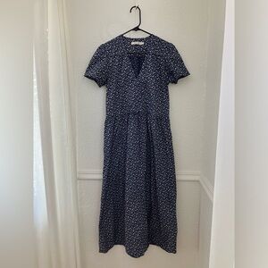 Christy Dawn Midnight Blue Floral Dawn Dress